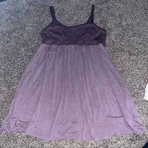 Purple dress